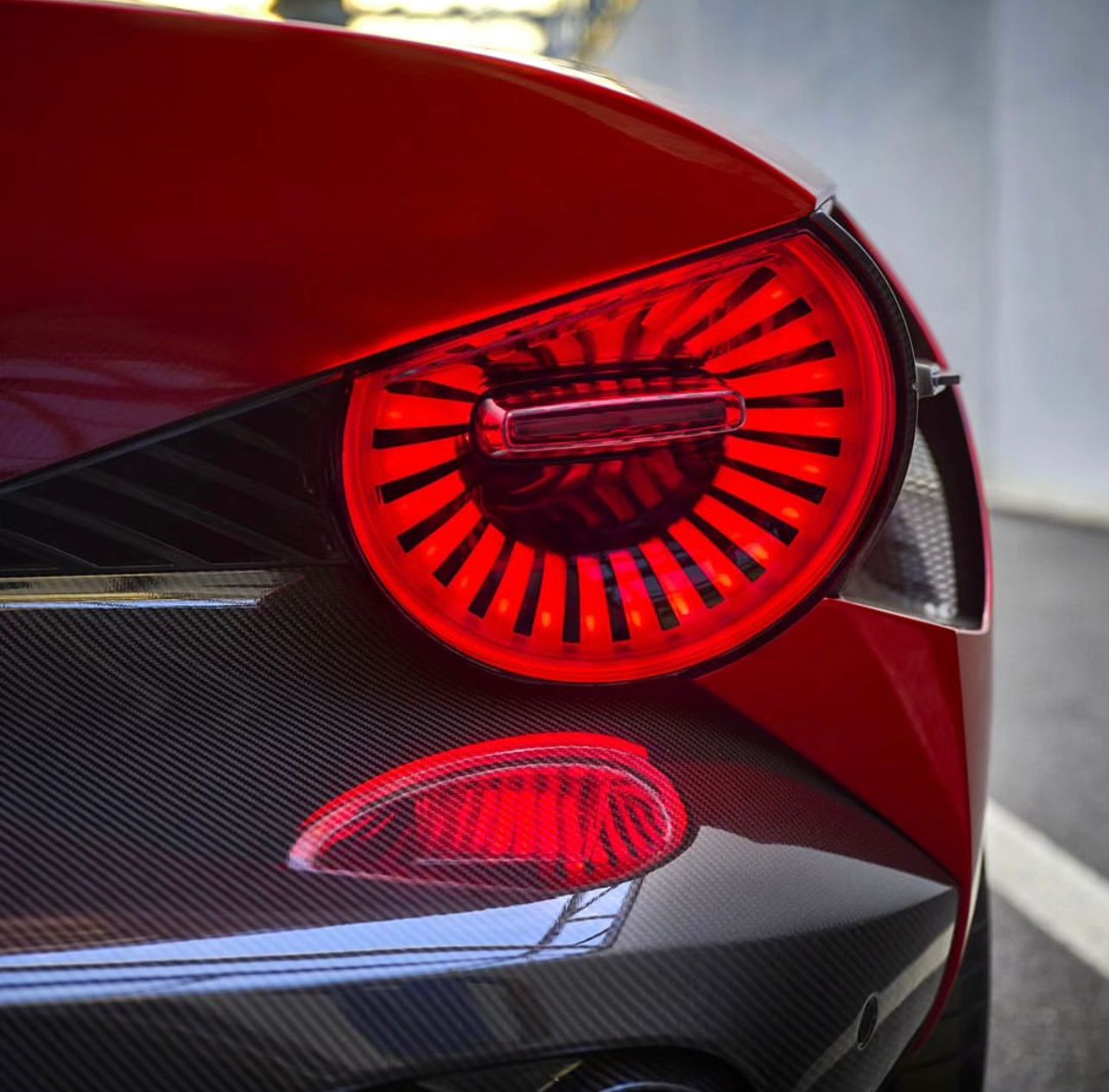 2024 red italian car