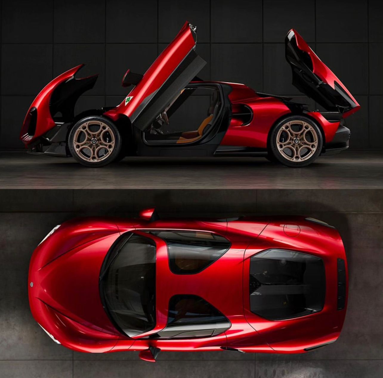 2024 red italian car